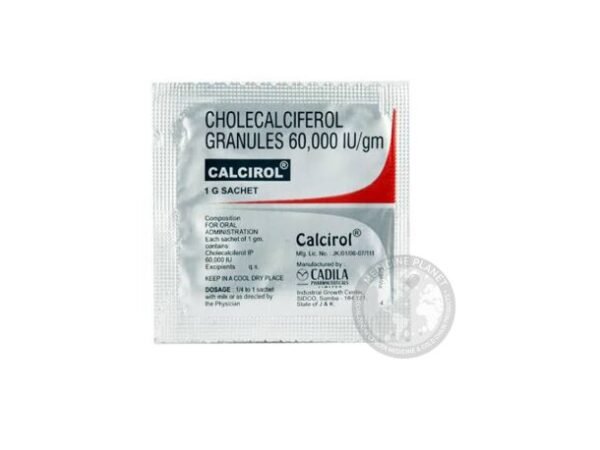 Calcirol 60K IU Cholecalciferol Sachet 1 mg