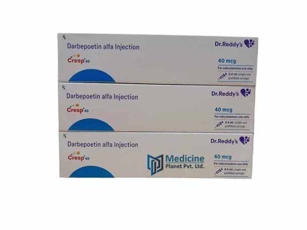 Cresp Injection - Darbepoetin Alfa Injection 40 mcg