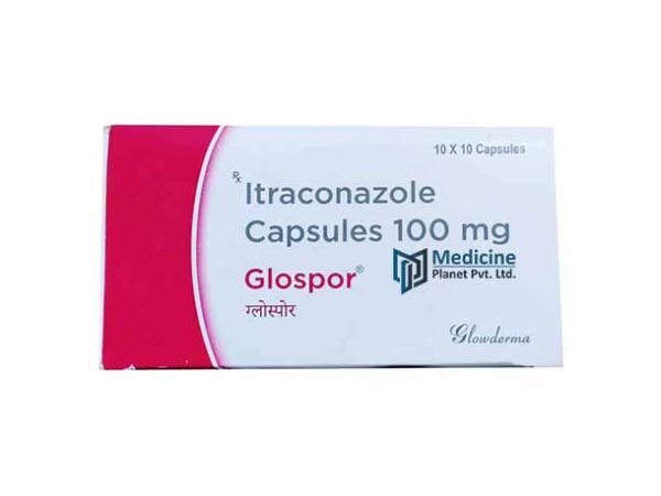 Glospor 100 mg Itraconazole Capsule