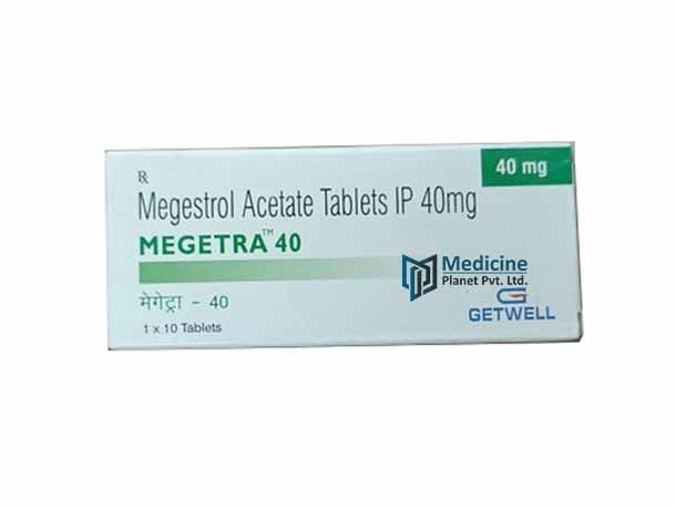 Megetra 40 mg Tablet