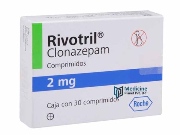 Rivotril Clonazepam 2 mg Tablet