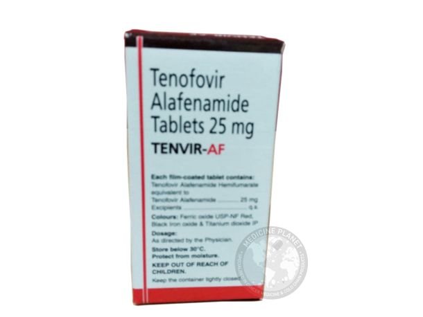 Tenvir-AF Tablet - Tenofovir Alafenamide 25 mg