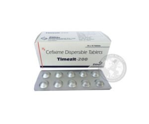 Timezit 200 mg Cefixime Dispersibile Tablet