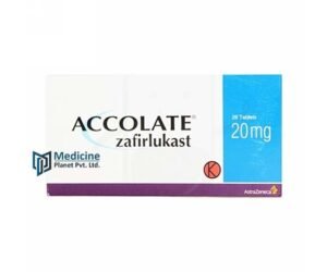 Accolate Zafirlukast 20 mg Tablet