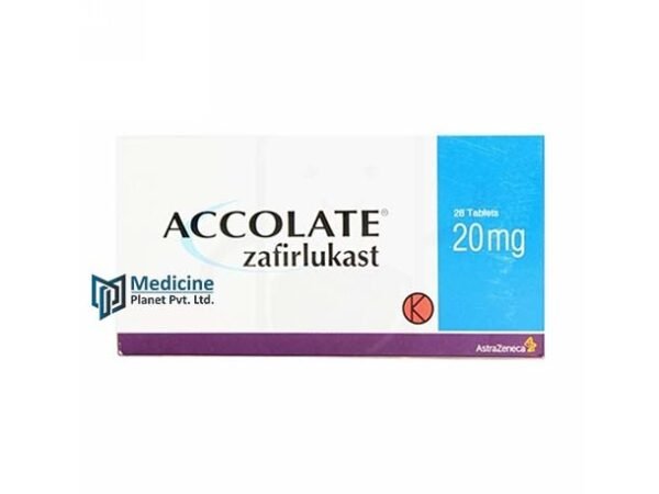 Accolate Zafirlukast 20 mg Tablet