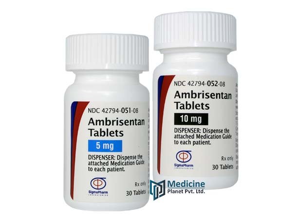 Ambrisentan 5 mg/10 mg Tablet