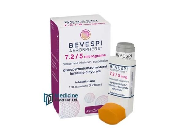 Bevespi Aerosphere 7.2/5 micrograms