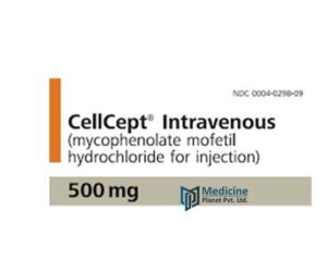 Cellcept Intravenous 500 mg injection
