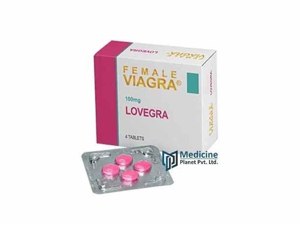 Lovegra 100 mg Female Viagra Tablet