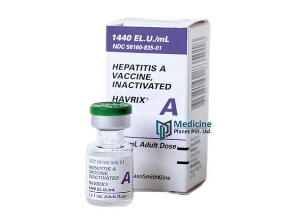 Havrix Hepatitis A Vaccine, Inactivated 1440 IU