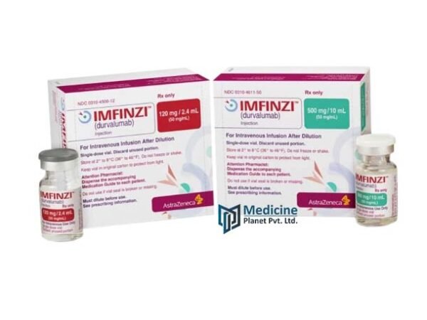 Imfinzi durvalumab 120 mg/2.4 ml & 500 mg/10 ml Injection