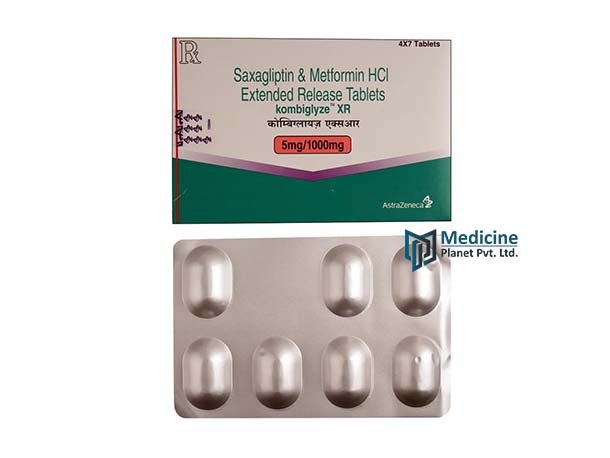 Kombiglyze XR 5 mg/1000 mg Tablet