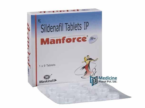 Manforce 50 mg Tablet