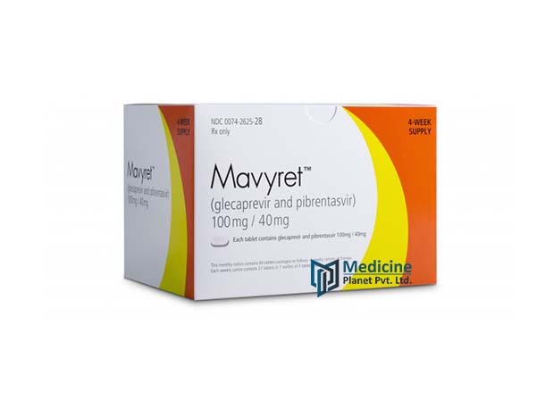 Mavyret 100 mg/40 mg Tablet