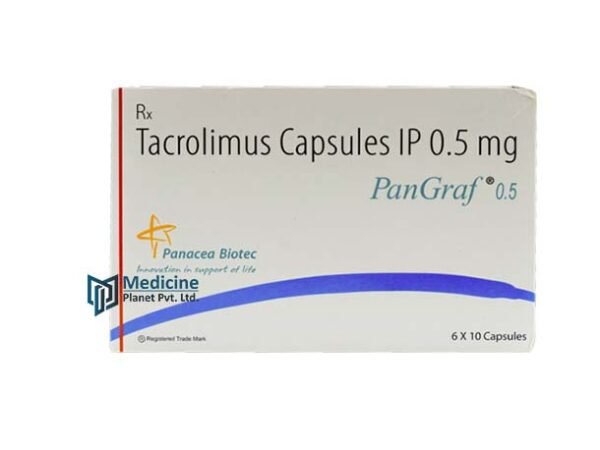 Pangraf IP 0.5 mg Tacrolimus Capsule