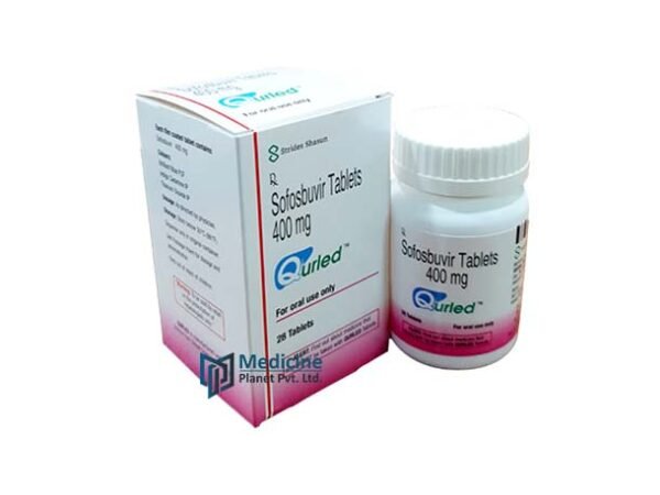 Qurled Sofosbuvir 400 mg Tablet