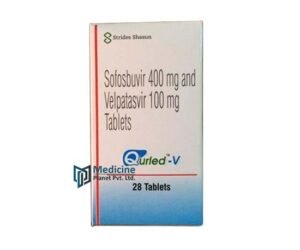 Qurled-V Sofosbuvir 400 mg and Velpatasvir 100 mg Tablet