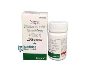 Spegra Dolutegravir Emtricitabine Tenofovir Alafenamide 50/200/25 mg Tablet