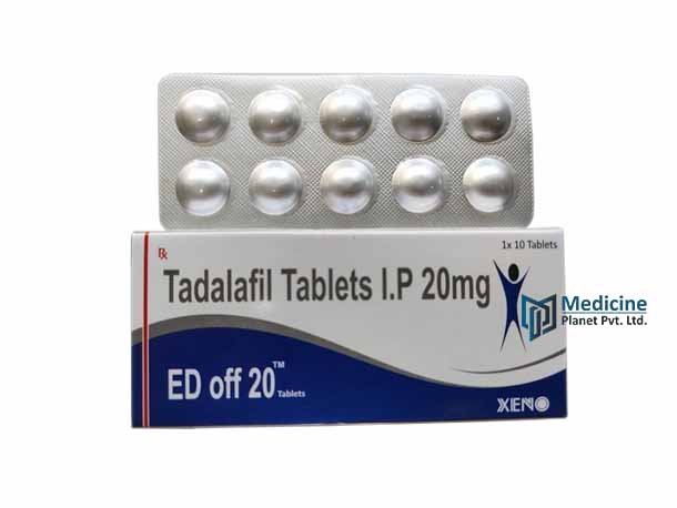 ED Off 20 Tadalafil Tablet