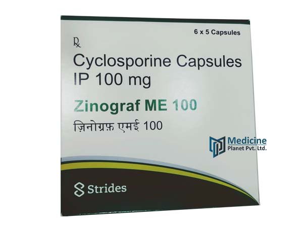 Zinograf ME 100 Cyclosporine Capsule