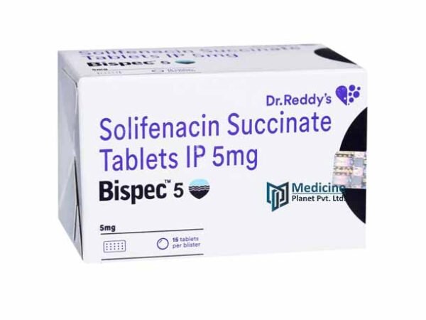 Bispec 5 mg Solifenacin Succinate Tablet