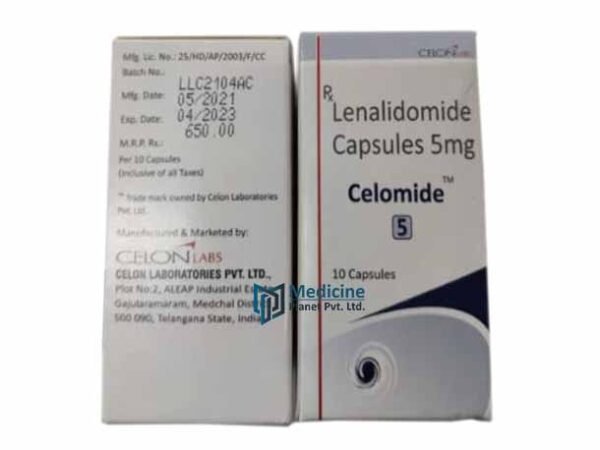 Celomide 5 mg Lenalidomide Capsule