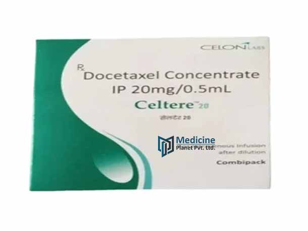 Celtere 20 mg Docetaxel Concentrate IP Injection