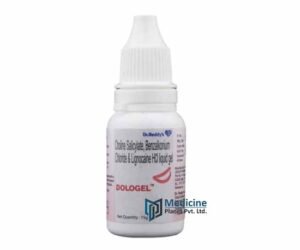 Dologel Choline Salicylate Benzalkonium Chloride Lignocaine HCL Liquid Gel