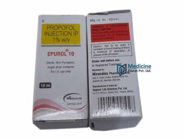 Epurol 10 Propofol Injection