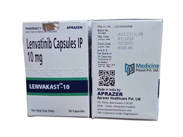 Lenvakast 10 mg Lenvatinib Capsule