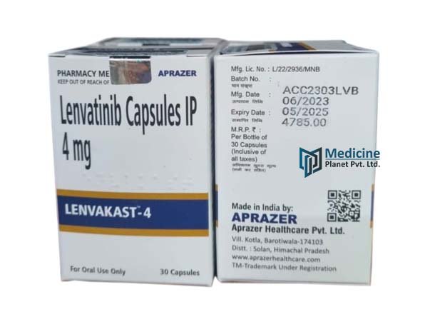 Lenvakast 4 mg Lenvatinib Capsule