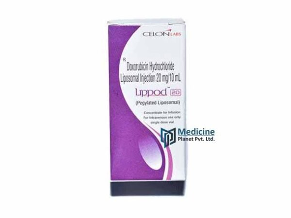 Lippod 20 mg Doxorubicin Hydrochloride Liposomal Injection