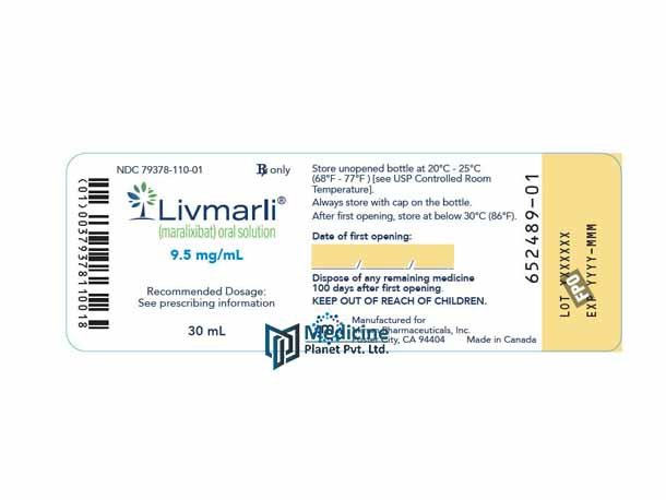 Livmarli (Maralixibat) 9.5 mg