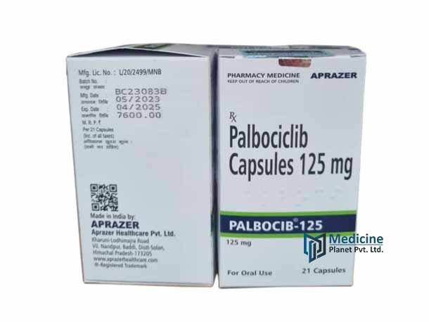 Palbocib-125 mg Palbociclib Capsule