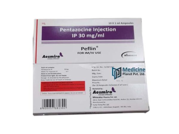 Peflin Pentazocine Injection 30 mg/ml