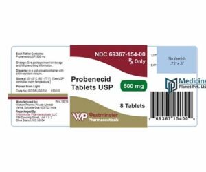 Probenecid Tablet USP 500 mg