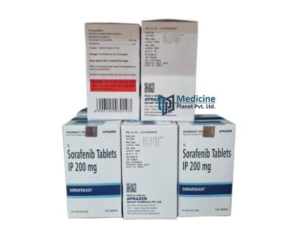 Sorafekast 200 mg Sorafenib Tablet