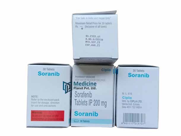 Soranib 200 mg Tablet