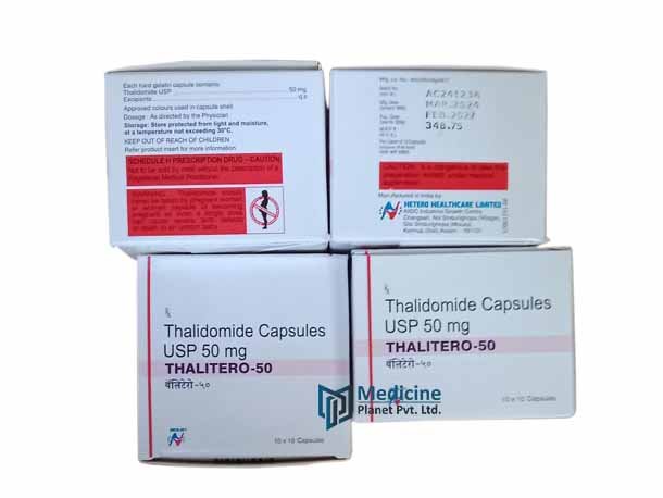 Thalitero 50 mg Thalidomide Capsule