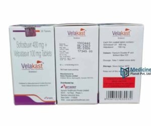 Velakast Tablet Sofosbuvir 400 mg & Velpatasvir 100 mg
