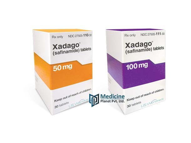 Xadago 50 mg-100 mg Safinamide Tablet