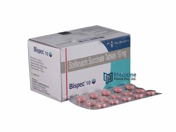 Bispec 10 mg Solifenacin Succinate Tablet