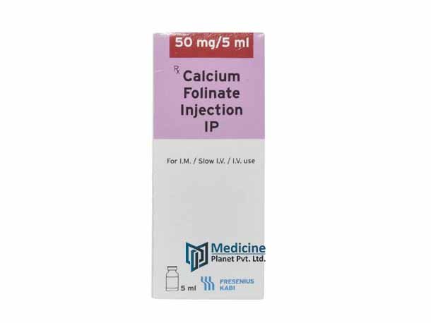 Calcium Folinate Injection IP 50 mg/5 ml