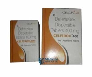 Celfirox Deferasirox Dispersible 400 mg Tablet