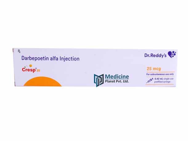 Cresp 25 mcg Darbepoetin alfa Injection