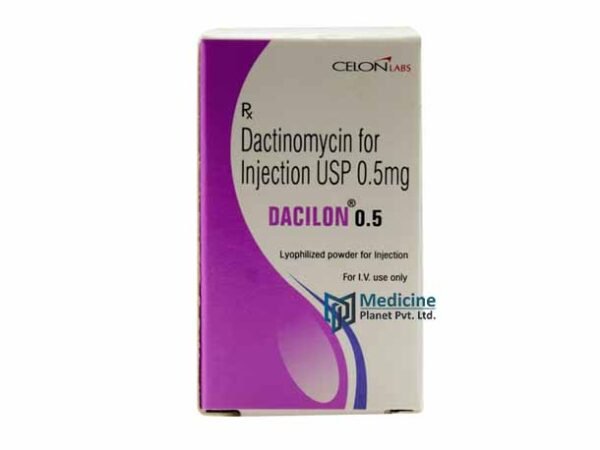 Dacilon 0.5 mg Dactinomycin Injection