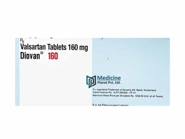 Diovan 160 mg Valsartan Tablet