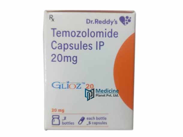 Glioz 20 mg Temozolomide Capsule IP