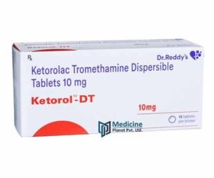 Ketorol-DT Ketorolac Tromethamine Dispersible IP 10 mg Tablet