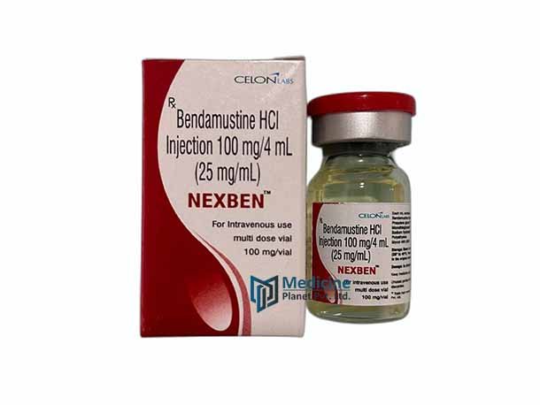 Nexben Bendamustine HCl Injection 100 mg/4 ml